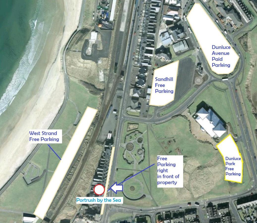 5 Dunluce Park - Portrush By The Sea Apartment Exterior foto